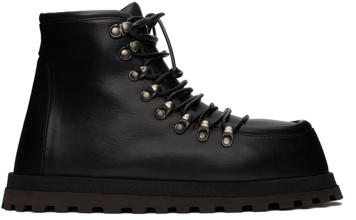 Photo: Marsèll Black Gicarro Ankle Boots