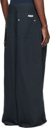 Song for the Mute Black Super Baggy Trousers