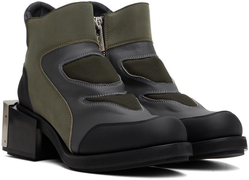 GmbH Khaki Baris Moto Boots