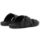 Lanvin - Full-Grain Leather Sandals - Men - Black