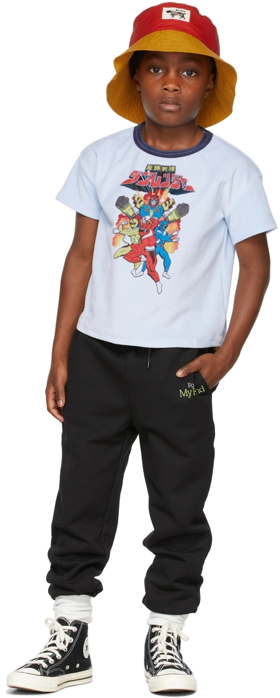 Doublet Blue Anime Velour T-Shirt Doublet