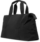 James Perse - Highland Leather-Trimmed Nylon Duffle Bag - Black