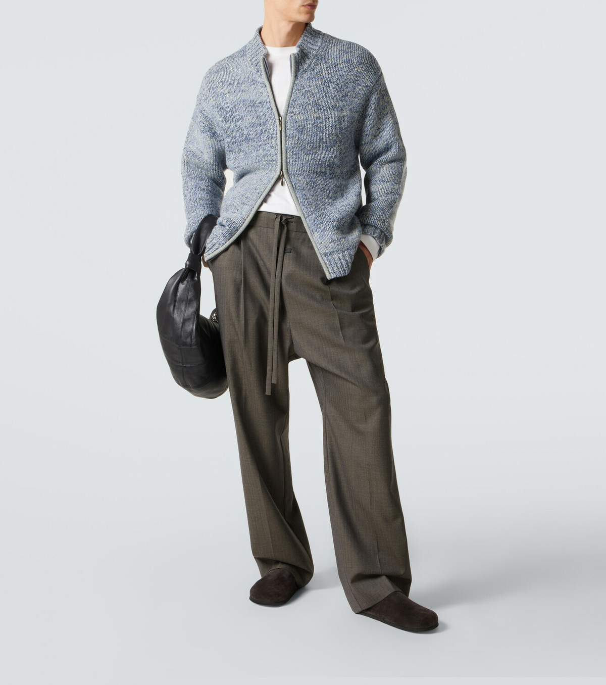 Le Kasha Lamdu cashmere cardigan