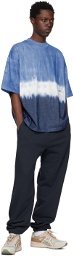 Nanamica Blue & Navy Tie-Dye T-Shirt