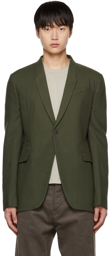 Photo: Rick Owens Green Soft Soft Blazer