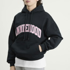 ANNIE HOOD Men's College Arch Hoodie in Navy
