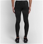 Nike Running - Tech Pack Ribbed Stretch-Jersey Tights - Black