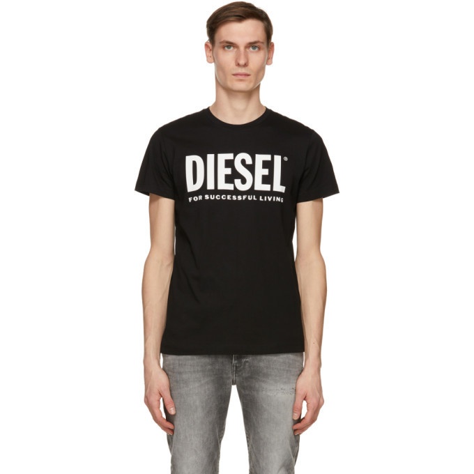 Photo: Diesel Black T-Diego Logo T-Shirt