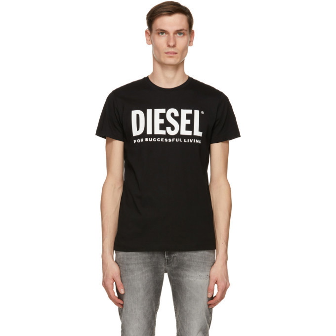 Photo: Diesel Black T-Diego Logo T-Shirt