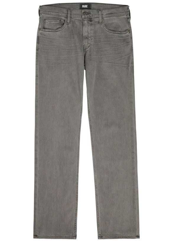 Photo: Paige Normandie Straight-leg Jeans Grey
