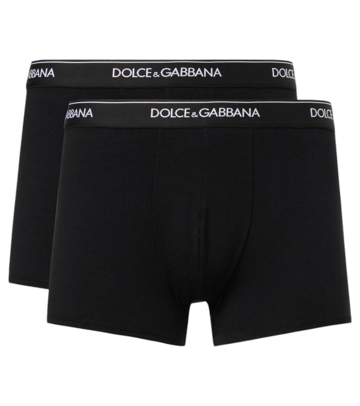Dolce & Gabbana Black Long-Leg Boxers Dolce & Gabbana