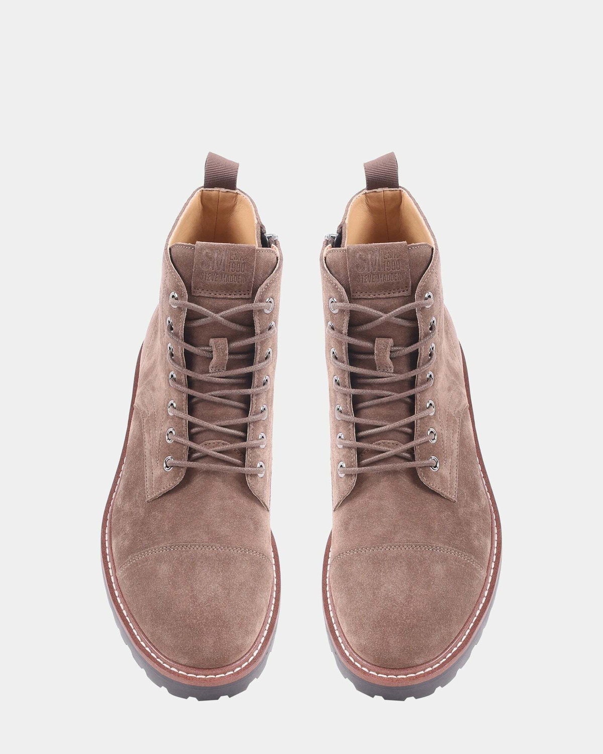 Steve Madden Uggo Boots in Taupe