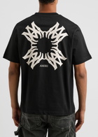 Amiri MA Quad Printed Cotton T-shirt Black
