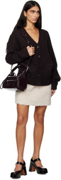 Stella McCartney Burgundy Dartmoor Crossbody Bag