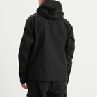 and wander Men's 2.5L Hiker Rain Jacket in Black