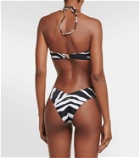 Stella McCartney Zebra-print bikini bottoms