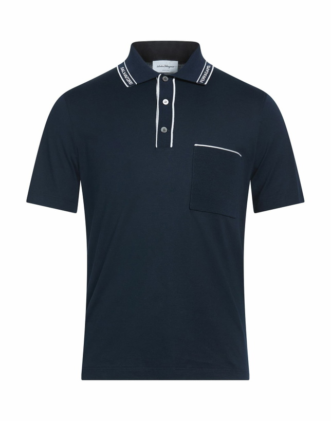 Photo: Ferragamo Mens Polo shirt in Navy