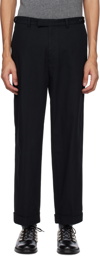 BEAMS PLUS Navy Wide-Leg Trousers