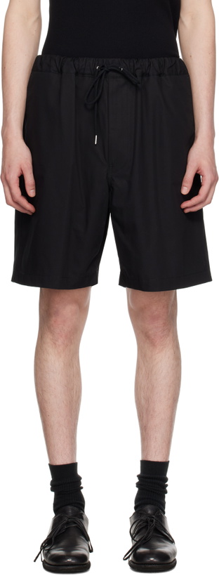 Photo: TAKAHIROMIYASHITA TheSoloist. Black Easy Shorts