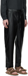 Nanushka Black Jain Vegan Leather Pants