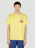 Sky High Farm Workwear - Printed T-Shirt in Yellow