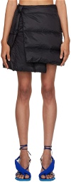 Ottolinger Black Puffer Miniskirt