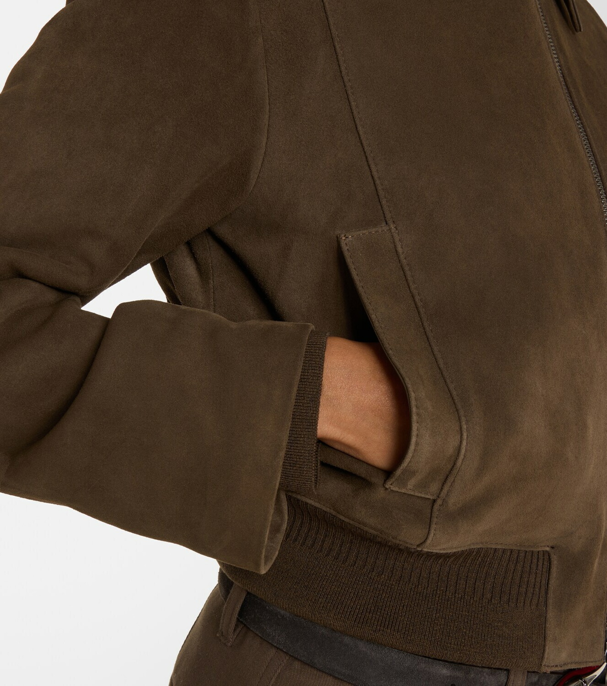 Vince Suede blouson jacket
