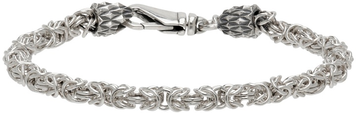 Photo: Emanuele Bicocchi Silver Byzantine Chain Bracelet