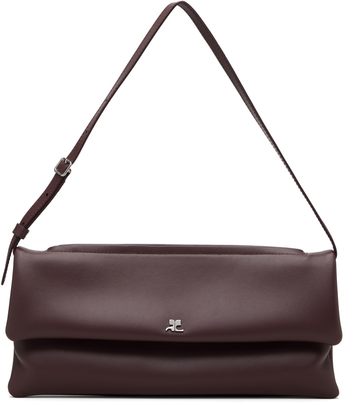 Photo: Courrèges Burgundy Cuff Leather Clutch
