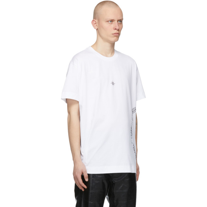 Tシャツ・カットソー Givenchy White Cotton Oversize T-Shirt White Oversized Fit T-Shirt by Givenchy on Sale
