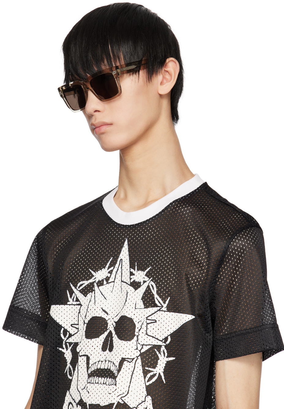 GIVENCHY GV DAY SUNGLASSES (GRAY/SILVER) Givenchy Gray GV Day Sunglasses Givenchy main image 3