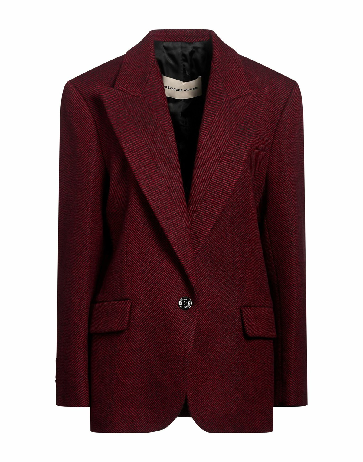 Alexandre Vauthier Womens Blazer Brick