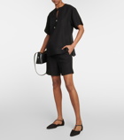 Toteme - Tailored drawstring shorts