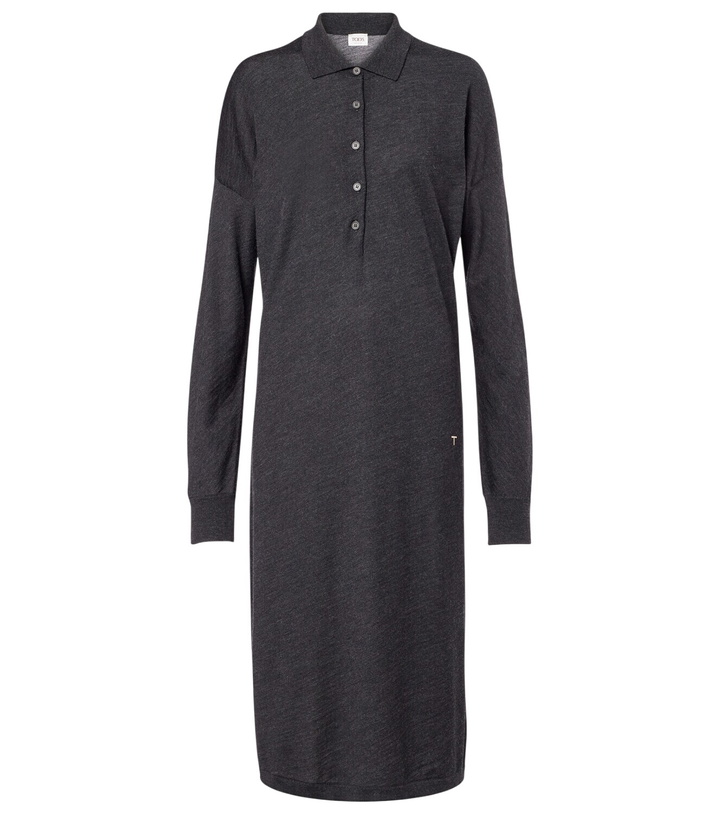 Photo: Tod's Wool and silk polo dress
