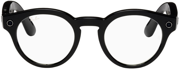 Photo: Ray-Ban Black Round Stories Smart Glasses