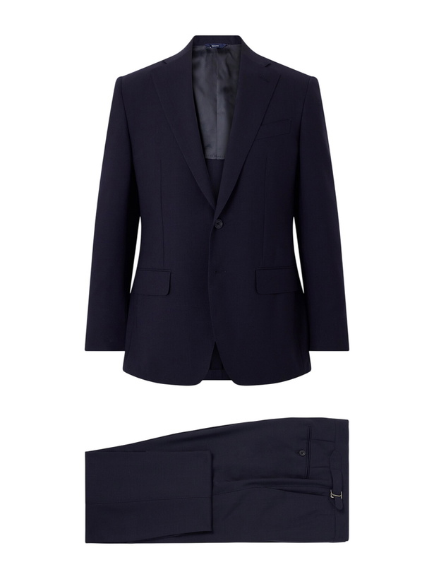 Photo: Thom Sweeney - Wool Suit - Blue