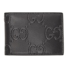 Gucci Black Gucci Signature Tennis Bifold Wallet