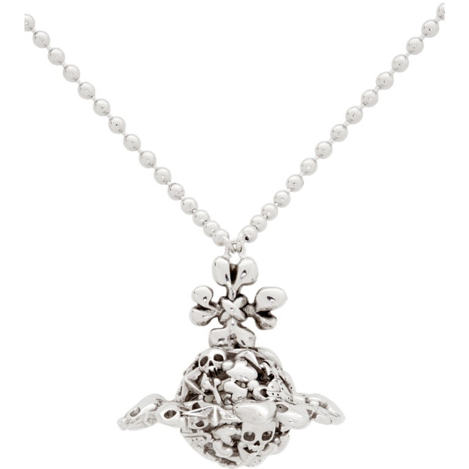 Vivienne Westwood VALENTINA ORB PENDANT - Necklace - silver-coloured -  Zalando.de