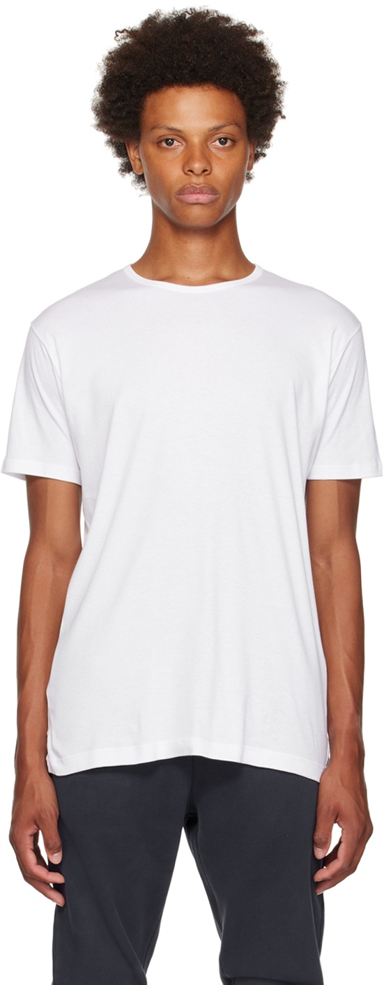 Sunspel White Underwear T-Shirt Sunspel