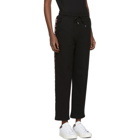 McQ Alexander McQueen Black and Pink Logo Lounge Pants