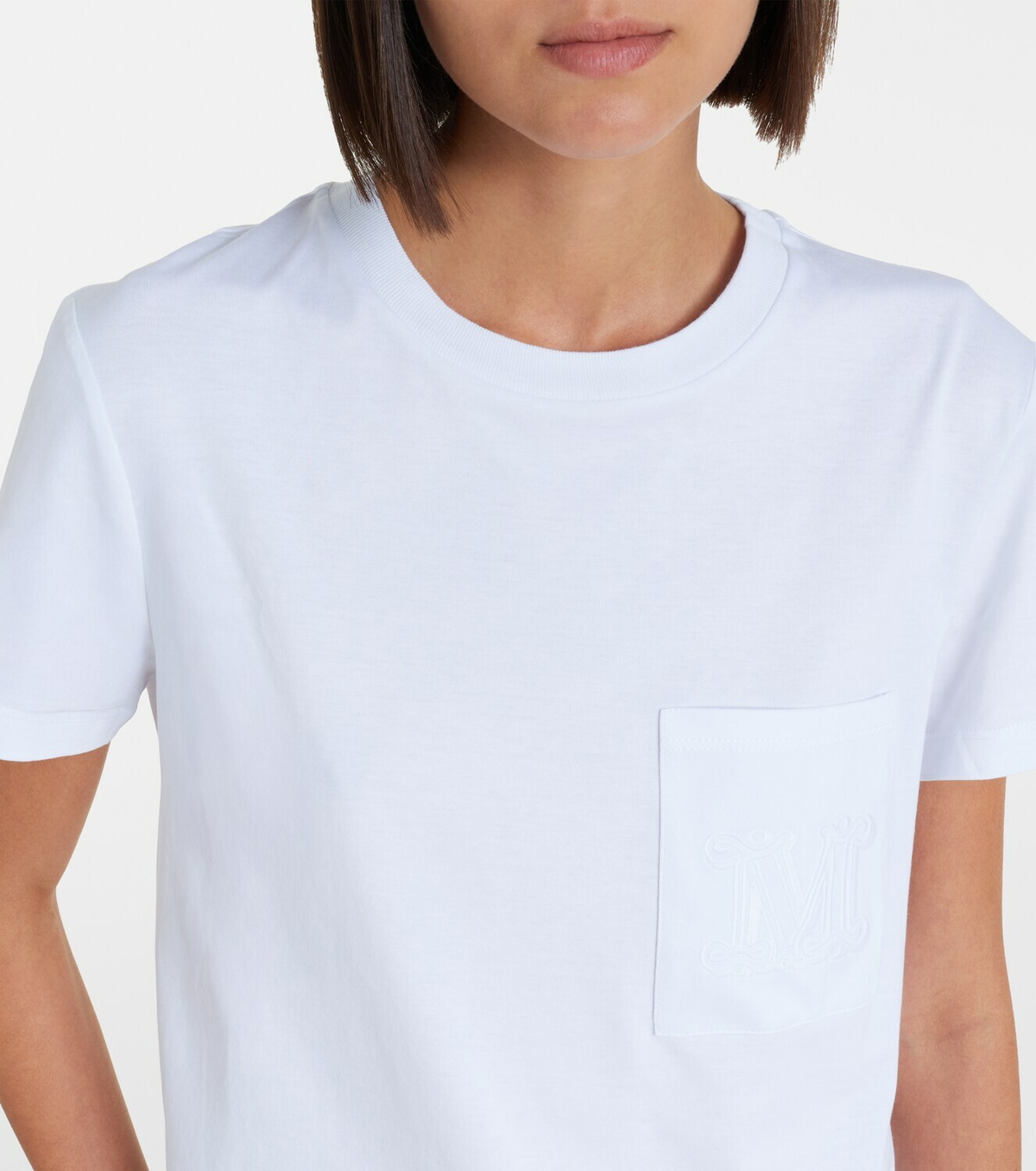 Max Mara Monogram cotton jersey T-shirt