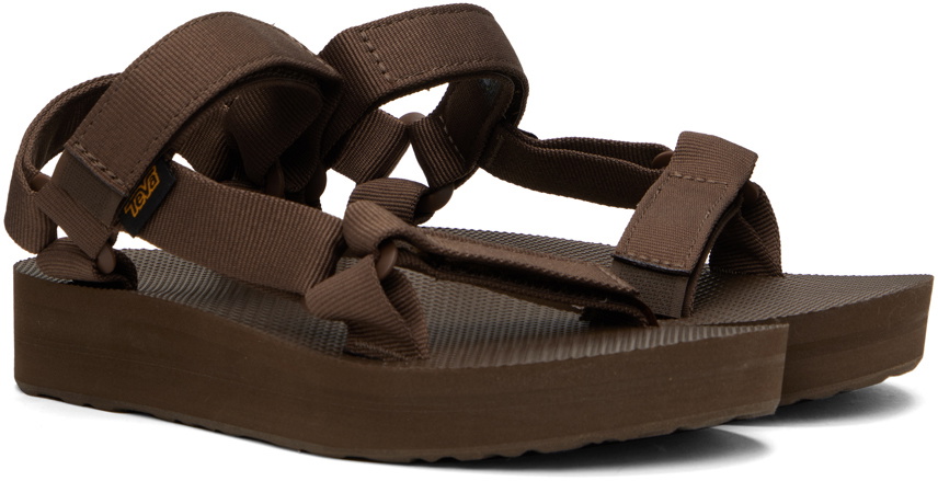 Teva Brown Midform Universal Sandals