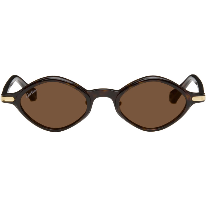 Photo: Cartier Brown 'Première de Cartier' Sunglasses