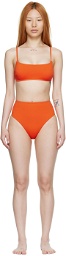 BONDI BORN Orange Ariane & Poppy Bikini