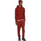 Y-3 Red Classic Logo Hoodie