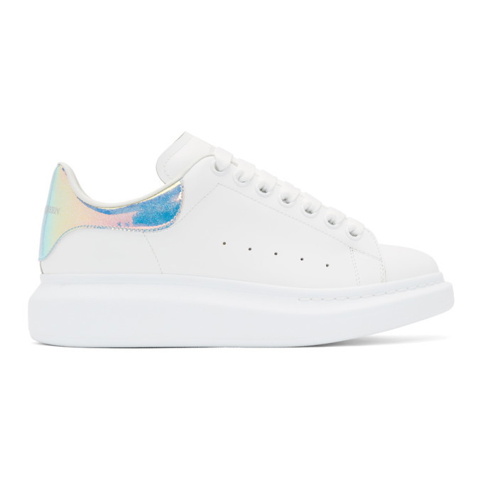 Photo: Alexander McQueen White and Multicolor Oversized Sneakers