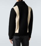 Valentino Virgin wool zip-up sweater
