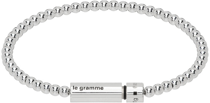 Photo: Le Gramme Silver 'Le 11g' Bracelet