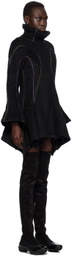 Kiko Kostadinov Black Dusk Minidress