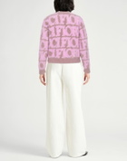 Fiorucci Womens Cardigan in Pink